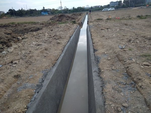 邊溝排水溝施工 
